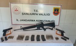 Siverek’te Ruhsatsız Silah Operasyonu