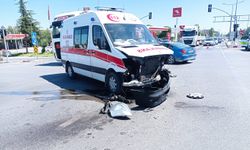 Kaza Yerine Giden Ambulans Kaza Yaptı
