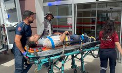 Yüksekten Düşen İşçi Yaralandı
