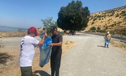 Tatvan'da Van Gölü Sahilinde Gönüllü Temizlik Hareketi