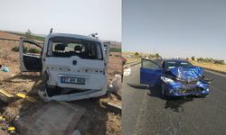 Diyarbakır’da hafif ticari araç ile otomobil çarpıştı: 5 yaralı