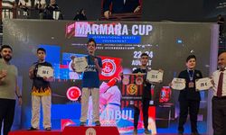 Diyarbakırlı karateci Marmara Cup’ta 2. oldu