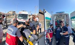 Van’da hafif ticari araç yan yattı: 1 yaralı
