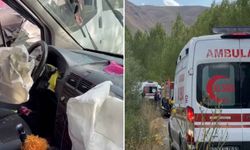 Minibüs ile Otomobil Çarpıştı: 3 Kişi Yaralandı