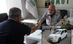 Diyarbakırlı hayırsever aracını Gazze’ye bağışladı