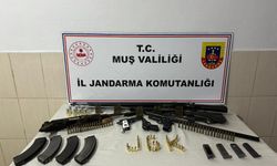 Muş'ta Silah ve Mühimmat Operasyonu