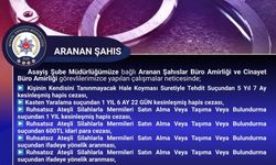 Bingöl’de 8 yıl hapis cezası bulunan firari yakalandı