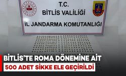 Bitlis’te Roma Dönemine Ait 500 Adet Sikke Ele Geçirildi