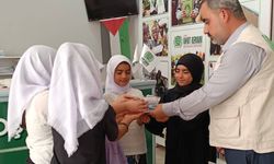 Kur’an Kursu Öğrencilerinden Gazze’ye Destek