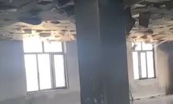 Muş’ta taziye evinde yangın: Bina kullanılamaz hale geldi