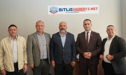 Yeniden Refah Partisi Bitlis İl Başkanı Tekin’den Bitlis Haber’e Ziyaret
