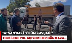 Tatvan’daki “Ölüm Kavşağı” Tepkilere Yol Açıyor: Her Gün Kaza..