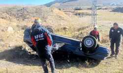 Kontrolden Çıkan Otomobil Şarampole Devrildi: 4 Yaralı