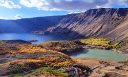Nemrut Kalderası'nda sonbahar Güzelliği