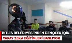 Bitlis’te Gençler İçin Yapay Zekâ Eğitimi Başlıyor