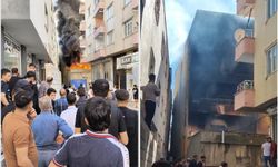Batman’da apartman altındaki yangın paniğe neden oldu