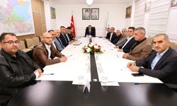 Bitlis OSB Müteşebbis Heyeti Vali Karakaya başkanlığında toplandı