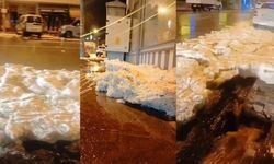 Ahlat’ta Dolu Sürprizi: Cadde ve Sokaklar Beyaza Büründü