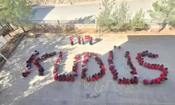 Mardin’deki okullarda Filistin için farkındalık etkinliği