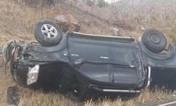 Siirt’te Pikap Takla Attı: Sürücü Çevredekiler Tarafından Kurtarıldı