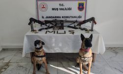 Muş’ta ruhsatsız 3 uzun namlulu silah ele geçirildi