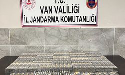 Van’da jandarmadan kaçak sigara operasyonu: 3 bin 75 paket ele geçirildi