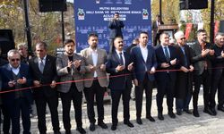 Mutki’de Mezbahane ve Halı Saha Düzenlenen Törenle Hizmete Açıldı