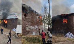 2 Katlı Toprak Evde Yangın: Ev Kullanılamaz Hale Geldi