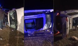 Kontrolden Çıkan Otomobil Takla Attı: 5 Yaralı