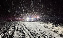 Kırsalda Kar Yağışı Etkili Oldu
