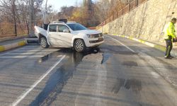 Kamyonet 7 Metreden Düştü: 3’ü Çocuk 4 Yaralı