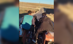 Diyarbakır’da yem yüklü traktör devrildi: 2 yaralı