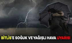 Bitlis’e soğuk ve yağışlı hava uyarısı