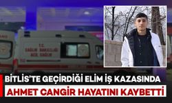 Bitlisli Hemşehrimiz Ahmet Cangir İş Kazasında Vefat Etmiştir