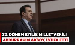 Eski Bitlis Milletvekili ve Parti Kurucularından Abdurrahim Aksoy, İstifa Etti