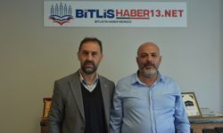TEDB Bitlis İl Başkanı Gültekin’den Bitlis Haber’e ziyaret
