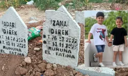 Feci Kazada Hayatını Kaybeden Kardeşler Yan Yana Defnedildi