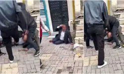 50 Yaşındaki Adam Sokak Ortasında Darp Edildi: Dehşet Anları Kamerada