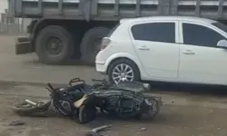 Otomobil ile Motosiklet Çarpıştı, 1 Kişi Ağır Yaralı