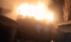 Kalorifer kazan dairesi cayır cayır yandı