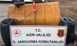 Yolcu otobüsünde 245 litre kaçak akaryakıt ele geçirildi