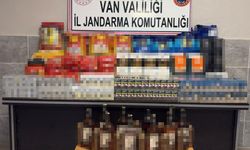 Van Gürpınar’da Kaçak Sigara, Alkol ve Gıda Ele Geçirildi
