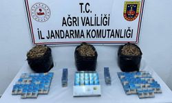 Jandarmadan Kaçakçılığa Darbe: Sigara ve Safran Tohumu Ele Geçirildi