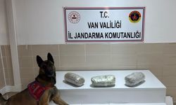 Van'da 3 kilo esrar ele geçirildi