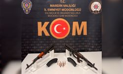 Durdurulan Araçta Uzun Namlulu Silahlar Ele Geçirildi