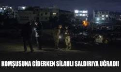 Komşusuna gitmek için evden çıktı, silahlı saldırıya uğradı: Ağır yaralandı