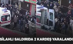 Silahlı Saldırıda 2 Kardeş Yaralandı
