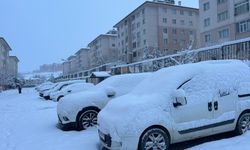 Van’da Yoğun Kar Yağışı Hayatı Olumsuz Etkiledi, Uçak Seferleri Rötar Yaptı