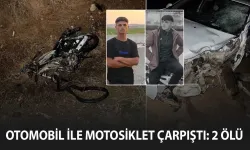 Otomobil ile Motosiklet Çarpıştı: İki Genç Öldü