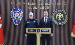 Bitlis Eren Üniversitesi Rektörü Elmastaş'tan POMEM Müdürü Açıköz’e Hayırlı Olsun Ziyareti